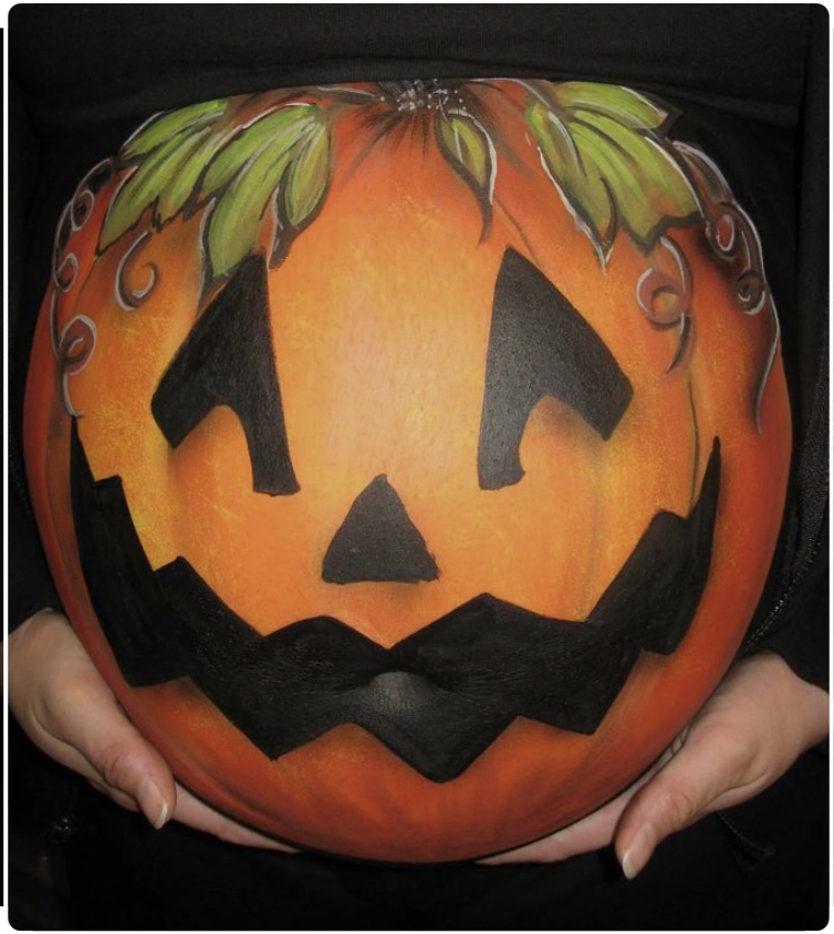 Make Your Pregnant Belly A Pumpkin This Halloween Pregnancy Journal